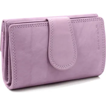 Peněženka Ekavale Dámská kožená peněženka růžová EV-06SN