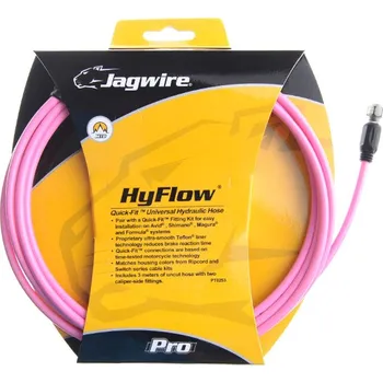 HBK407, hydraulická hadička Quick-Fit, ružová