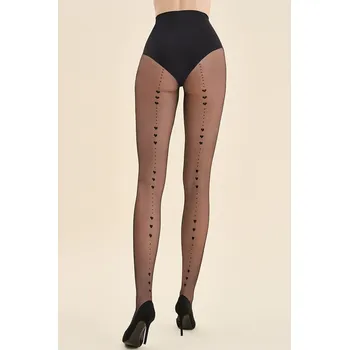 Dámské punčochy Silonkové punčocháče Gabriella Amori Code 564 Barva: Černá, Velikost: 3-M