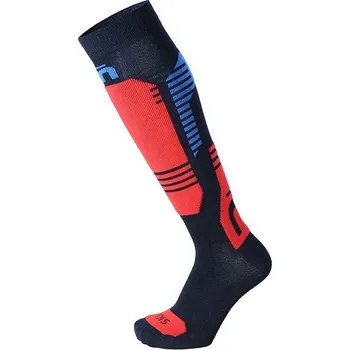 Pánské termo ponožky Mico Light Weight Superthermo Natural Merino Ski Kids Sock - blu 30-32