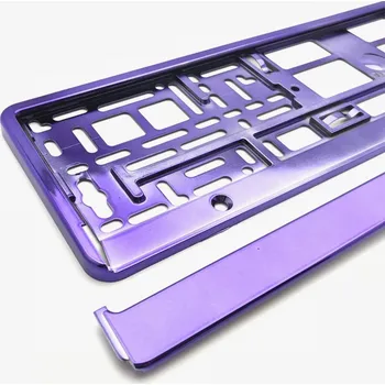 Držák SPZ Podložka pod SPZ fialová metalíza (Rámeček pod SPZ)