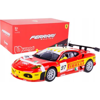 autíčko FERRARI F430 GTC 2008 MODEL BBURAGO 1:43 BOX #97