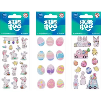 samolepka SAMOLEPKY nálepky STICKER BOO Velikonoce 9989