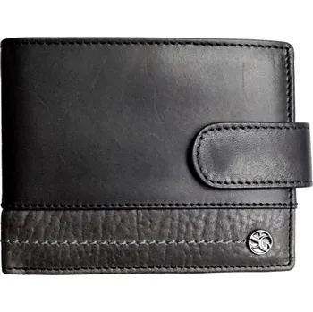 Segali 951.320.005L pánská kožená peněženka černá/šedá