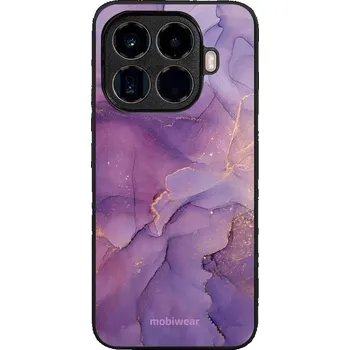 Pouzdro na mobilní telefon Lesklý kryt Mobiwear Glossy - Xiaomi 15T Pro - G050G - Fialový mramor (Prémiové lesklé pouzdro, obal, kryt Mobiwear Glossy na mobil Xiaomi 15T Pro - G050G - Fialový mramor, materiál Plast + TPU silikon - krytí po všech stranách, neošoupatelný potisk, tenk