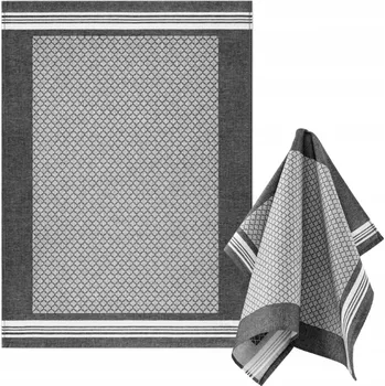 Utěrka ZWOLTEX MAROKO Hadřík kuchyňská utěrka černá 200g 50x70cm