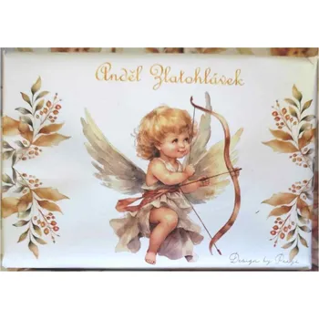 Mýdlo MÝDLO 200g ANDĚL ZLATOHLÁVEK v dárkovém balení