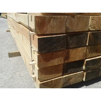 Hranol dřevěný modřínový 100 x 200 délka 4 m