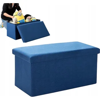 Taburet Čalouněná Taburet R70 modrá