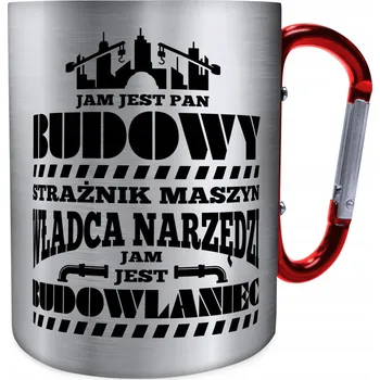 Hrnek Chcekoszulki Hrneček s karabinou DÁREK kovový 300 ml