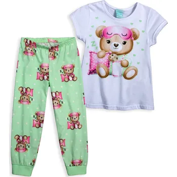 Dívčí pyžamo Dívčí pyžamo svítící ve tmě KYLY MÉĎA bílé Velikost: 158