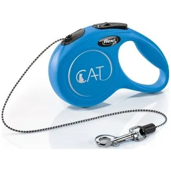 Vodítko pro psa Flexi Vodítko Cat XS lanko 3m modré