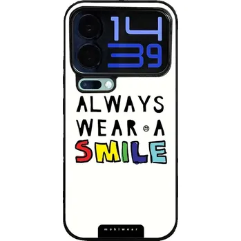 Pouzdro na mobilní telefon Lesklý kryt Mobiwear Glossy - Xiaomi 17 Pro Max - G077G Always smile (Prémiové lesklé pouzdro, obal, kryt Mobiwear Glossy na mobil Xiaomi 17 Pro Max - G077G Always smile, materiál Plast + TPU silikon - krytí po všech stranách, neošoupatelný potisk, tenké)