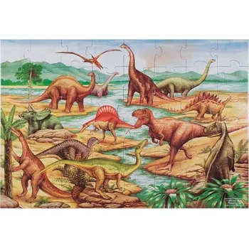 Puzzle Podlahové puzzle dinosauři 48 dílků