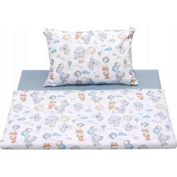 Povlečení Sada povlečení Jukki 90 x 120 cm modrá