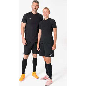 KIPSTA Spodní funkční tričko s krátkým rukávem Keepdry pro dospělé 2XL ČERNÁ|ŠEDÁ