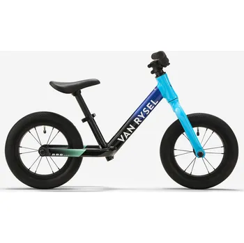 Odrážedlo VAN RYSEL Dětské 12" odrážedlo RunRide Racing 12" MODRÁ|ZELENÁ|ČERNÁ