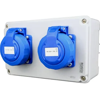 Elektrická zásuvka Rozvaděč Road 230 V IP44 16 A