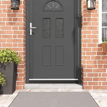 Těsnění do okna a dveří Šroubovací těsnění dveřního kartáče 2 pcs Bílá 100 cm