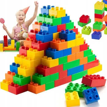 ostatní stavebnice STAVEBNICE VELKÉ PLASTOVÉ STAVEBNÍ 100 dílů KREATIVNÍ