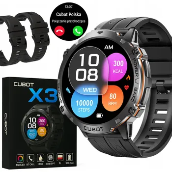Chytré hodinky Chytré Hodinky Cubot X3 černé