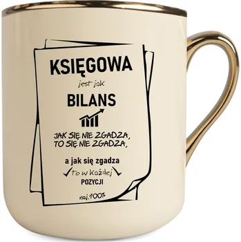Hrnek WonderGift Účetní je jako bilance keramický 330 ml