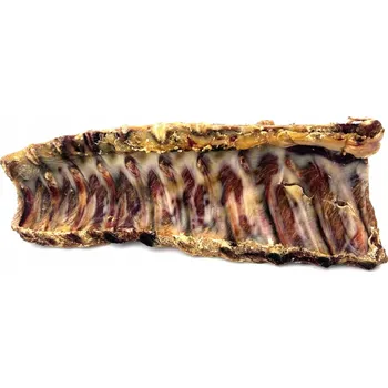 Pamlsek pro psa Přírodní pamlsek a žvýkací kost pro psy - Sušené vepřové žebro velké XL