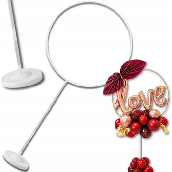 Balónek Stojan na Rám Balónky Svatební Hostina Narozeniny kulatý XXL