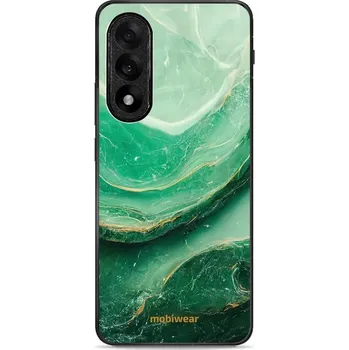 Pouzdro na mobilní telefon Lesklý kryt Mobiwear Glossy - OnePlus Nord 5 - G023G - Zelený mramor (Prémiové lesklé pouzdro, obal, kryt Mobiwear Glossy na mobil OnePlus Nord 5 - G023G - Zelený mramor, materiál Plast + TPU silikon - krytí po všech stranách, neošoupatelný potisk, tenké)