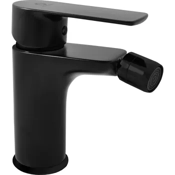 Vodovodní baterie VLTAVA - Bidetová baterie s výpustí, Černá - matná VT444.0CMAT, RAV Slezák Barva: Černá - matná, Rozměr: 3,8"