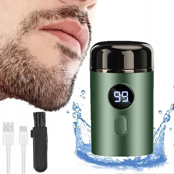 Holicí strojek HOLICÍ STROJEK MINI PÁNSKÝ PŘENOSNÝ ELEKTRICKÝ Kompaktní Na VOUSY USB-C