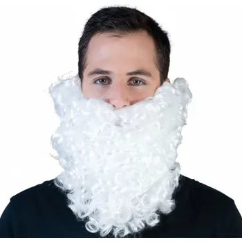 Karnevalová paruka Vousy bílé plnovous
