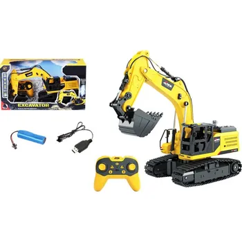 RC model auta R/C Stavební stroje - Pásový BAGR 45 cm