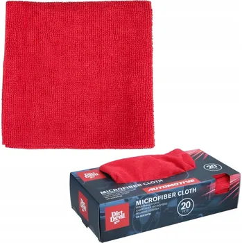 Utěrka BEZSZVÁ HADŘÍK Z MIKROVLÁKNA NA ČIŠTĚNÍ 30x30CM 20 KS DIRT DEVIL CZE