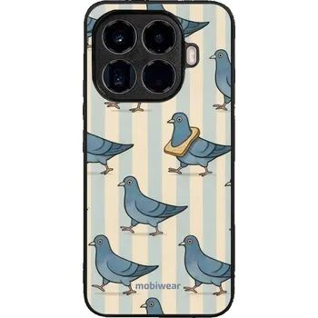 Pouzdro na mobilní telefon Lesklý kryt Mobiwear Glossy - Xiaomi 15T Pro - GP91G Holubi (Prémiové lesklé pouzdro, obal, kryt Mobiwear Glossy na mobil Xiaomi 15T Pro - GP91G Holubi, materiál Plast + TPU silikon - krytí po všech stranách, neošoupatelný potisk, tenké provedení, možnost