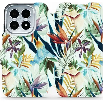 Pouzdro na mobilní telefon Flipové pouzdro Mobiwear - Xiaomi 17 - M071P Flóra (Knížkové flip pouzdro, obal, kryt na mobil Xiaomi 17 - M071P Flóra, materiál Umělá kůže + TPU - ochrana 360°, stojánek, silikonová vanička, magnetické zavírání)