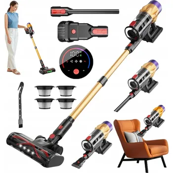 Vysavač Vysavač Bedee rthnbdrfg žlutý/zlatý