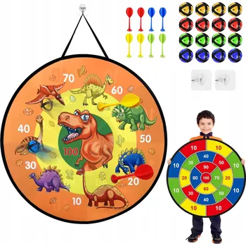 66 cm DART DOVEDNOSTNÍ HRA S ŠIPKAMI NA SUCHÝ ZIP ŠTÍT ŠIPKY LETKY PRO DĚTI