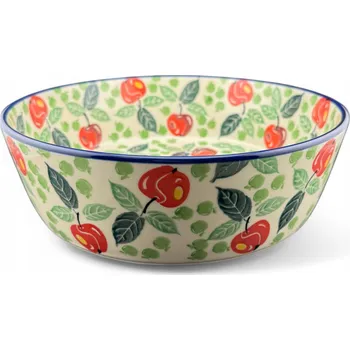 Mísa rovná velká Jablka 23,5 cm dek. 3248 Keramika Bolesławiec