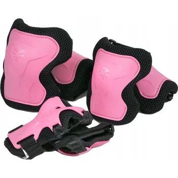 Chrániče na kolečkové brusle pro děti Flying Eagle V7 růžové S (5-7 let)