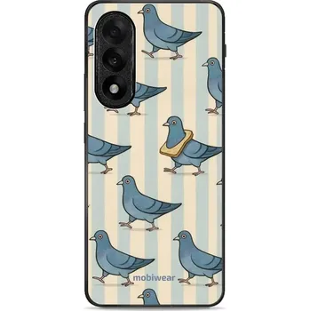 Pouzdro na mobilní telefon Lesklý kryt Mobiwear Glossy - OnePlus Nord 5 - GP91G Holubi (Prémiové lesklé pouzdro, obal, kryt Mobiwear Glossy na mobil OnePlus Nord 5 - GP91G Holubi, materiál Plast + TPU silikon - krytí po všech stranách, neošoupatelný potisk, tenké provedení, možnost