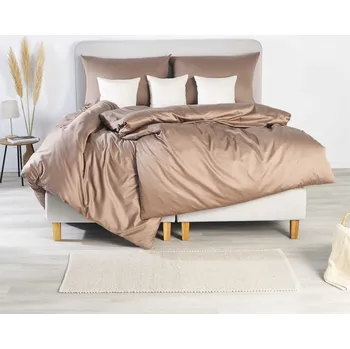 Povlečení DARRÉ Saténové povlečení Chocolate touch - GOTS Velikost: 140 x 200 + 70 x 90