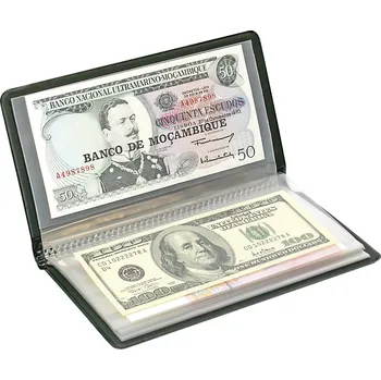 Obal pro sběratelský předmět Lindner Kapesní album na bankovky a další dokumenty