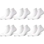 PESAIL Pánské bambusové termoponožky UM1500 6 páry Barva: Bílá, Velikost: 44-47