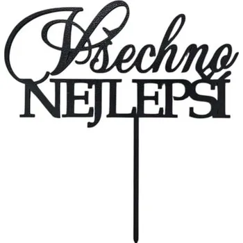 Čokoláda Zápich všechno nejlepší ČERNÝ č.5