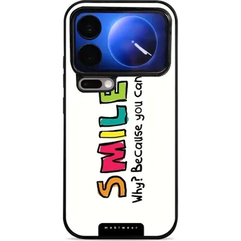 Pouzdro na mobilní telefon Lesklý kryt Mobiwear Glossy - Xiaomi 17 Pro - G073G Smile (Prémiové lesklé pouzdro, obal, kryt Mobiwear Glossy na mobil Xiaomi 17 Pro - G073G Smile, materiál Plast + TPU silikon - krytí po všech stranách, neošoupatelný potisk, tenké provedení, možnost)