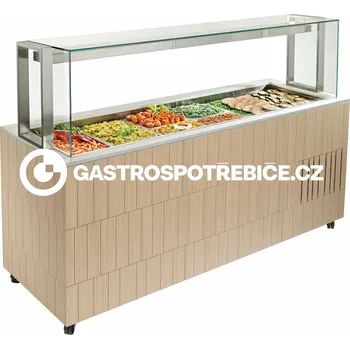 ENOFRIGO Vitrina bufetova vyhrivana DOGE Servito 1400 2PC