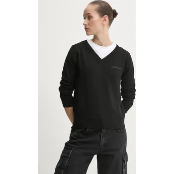 Dámský svetr Svetr z hedvábné směsi Guess Jeans W4BR84.Z3HO2 černá 99X, vel. M