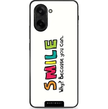Pouzdro na mobilní telefon Lesklý kryt Mobiwear Glossy - OnePlus Nord CE5 - G073G Smile (Prémiové lesklé pouzdro, obal, kryt Mobiwear Glossy na mobil OnePlus Nord CE5 - G073G Smile, materiál Plast + TPU silikon - krytí po všech stranách, neošoupatelný potisk, tenké provedení, možno