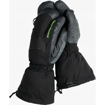 Rukavice Lezecké rukavice Black Diamond Alpine tříprsté černé m